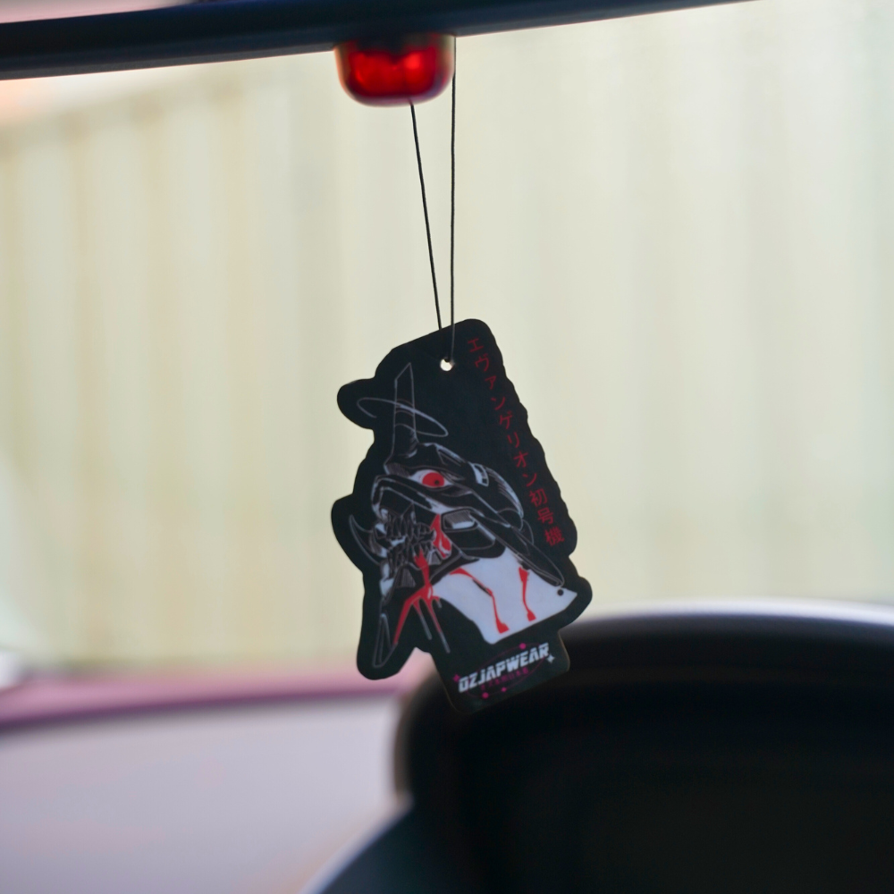 Add a touch of your favorite Lavender Scented Neon Genesis Evangelion Air Freshener to your car interior. Easy to Use: Simple to hang and enjoy in your vehicle. OzJapwear