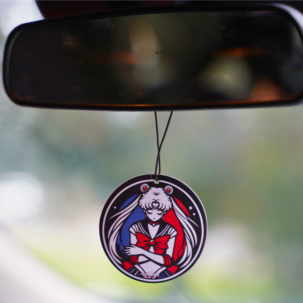 Add a touch of your favorite Lavender Scented Sailor Moon Air Freshener to your car interior. Easy to Use: Simple to hang and enjoy in your vehicle. OzJapwear