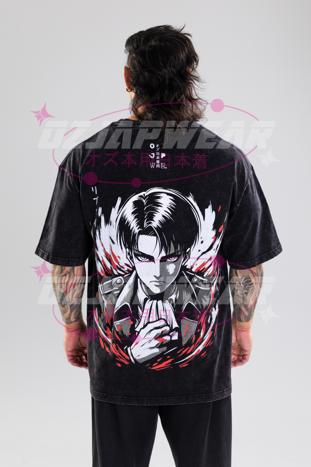Levi Ackerman Oversized Tee – SOLD OUT