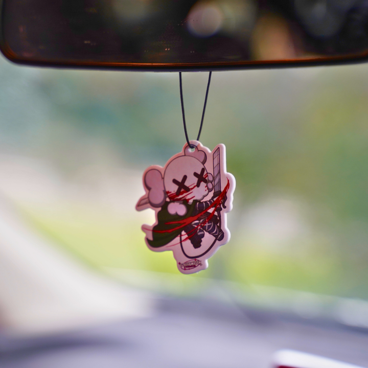 Add a touch of your favorite Lavender Scented Kaws Air Freshener to your car interior. Easy to Use: Simple to hang and enjoy in your vehicle. OzJapwear