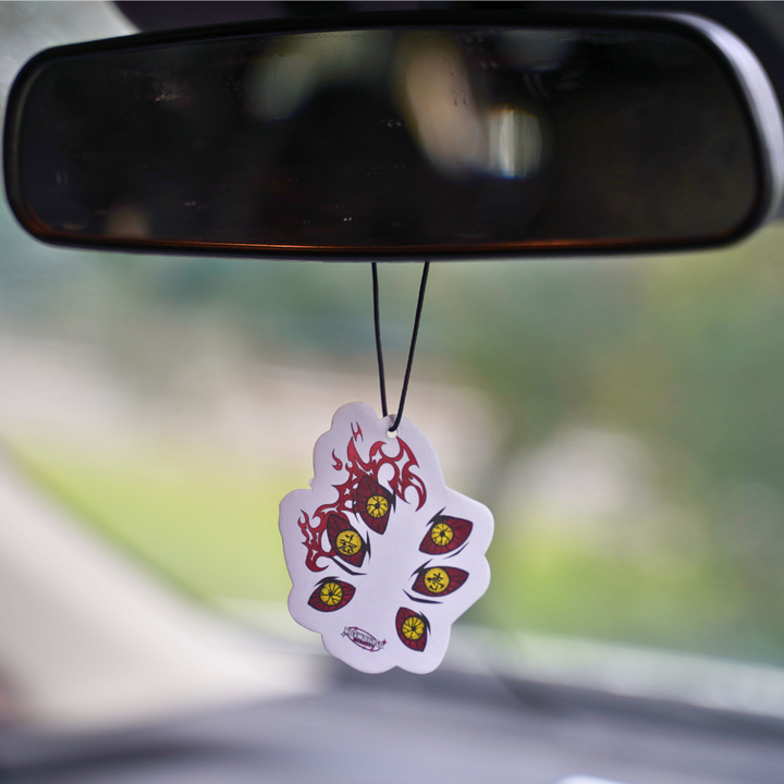 Add a touch of your favorite Lavender Scented Demon Slayer Air Freshener to your car interior. Easy to Use: Simple to hang and enjoy in your vehicle. OzJapwear