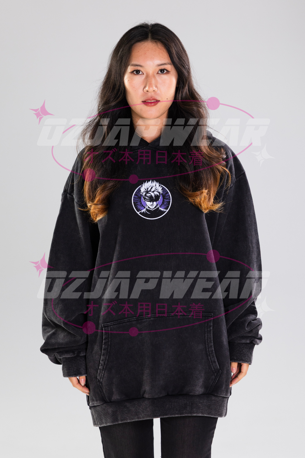 Gojo Satoru Hoodie – Oversized Jujutsu Kaisen Hoodie | OzJapwear Gojo Satoru Hoodie – Oversized Jujutsu Kaisen Hoodie | OzJapwear