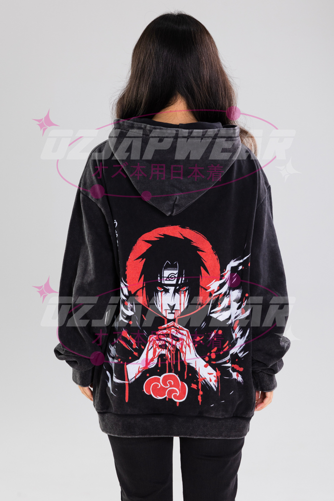 Itachi Uchiha Hoodie – Oversized Anime Hoodie | OzJapwear