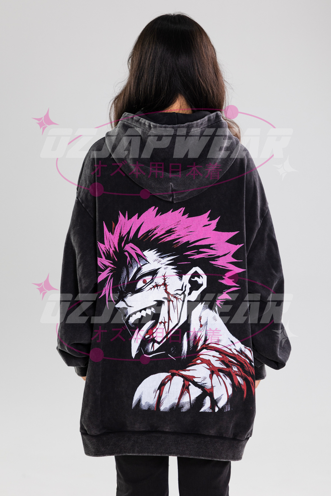 Sukuna Hoodie – Limited Jujutsu Kaisen Hoodie | OzJapwear