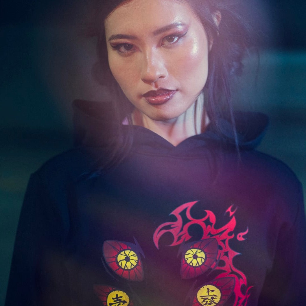 Moonlit Kokushibo Demon Slayer Hoodie