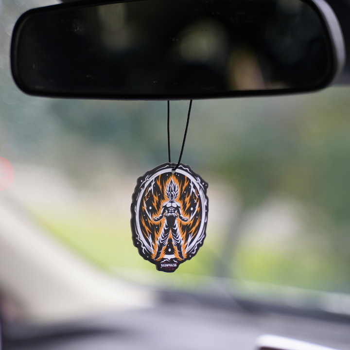 Add a touch of your favorite Lavender Scented Goku Air Freshener to your car interior. Easy to Use: Simple to hang and enjoy in your vehicle. OzJapwear