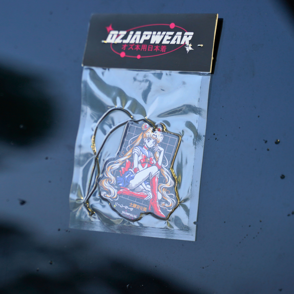 Add a touch of your favorite Lavender Scented Sailor Moon Air Freshener to your car interior. Easy to Use: Simple to hang and enjoy in your vehicle. OzJapwear