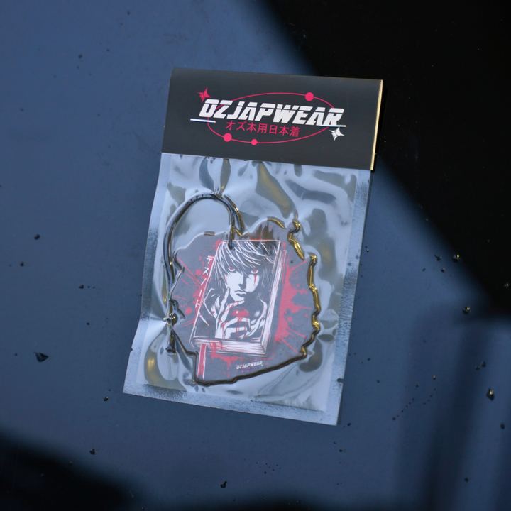 Add a touch of your favorite Lavender Scented Death Note Air Freshener to your car interior. Easy to Use: Simple to hang and enjoy in your vehicle. OzJapwear