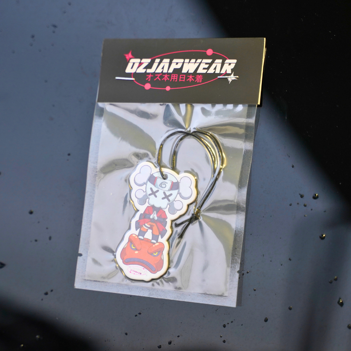 Add a touch of your favorite Lavender Scented Kaws Air Freshener to your car interior. Easy to Use: Simple to hang and enjoy in your vehicle. OzJapwear