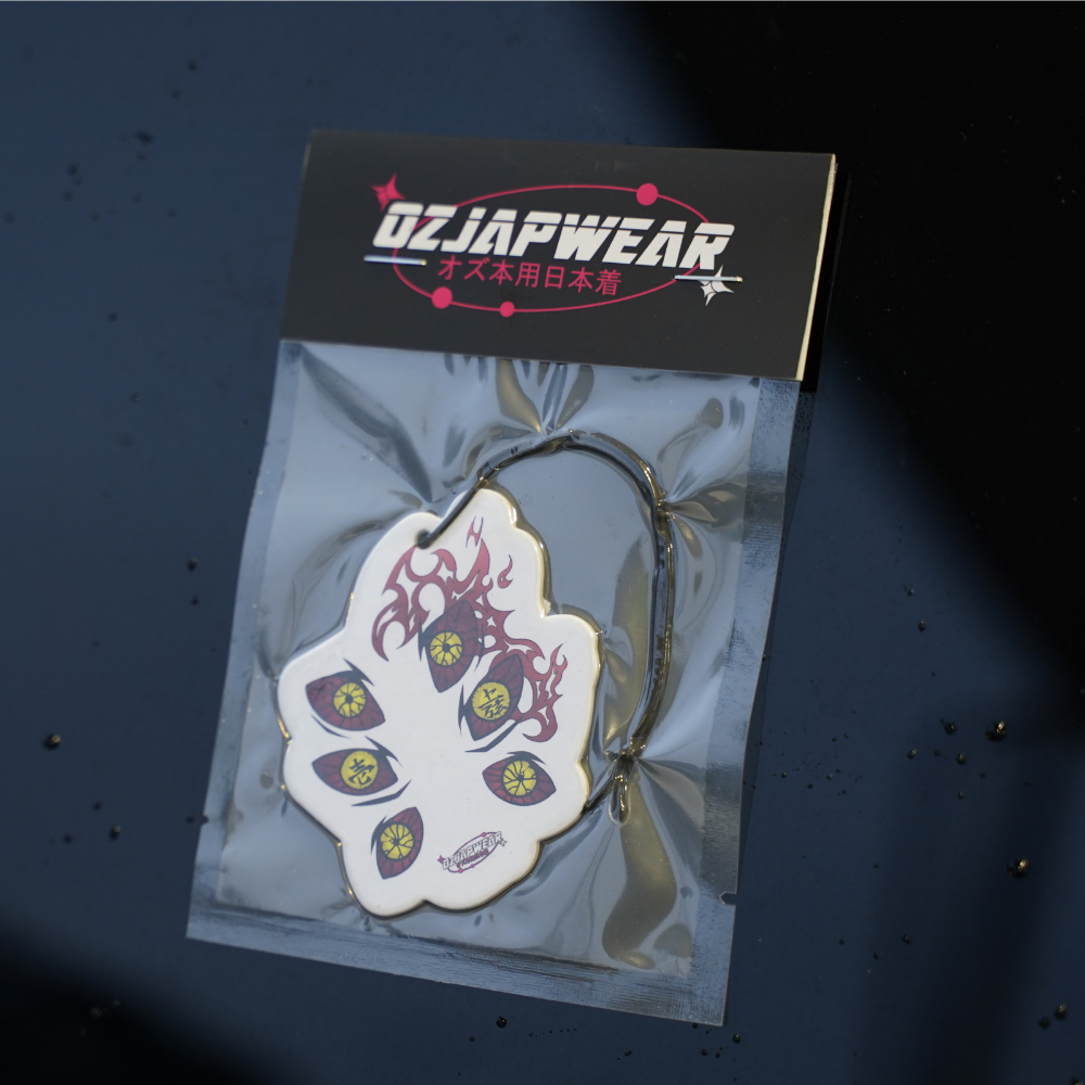 Add a touch of your favorite Lavender Scented Demon Slayer Air Freshener to your car interior. Easy to Use: Simple to hang and enjoy in your vehicle. OzJapwear