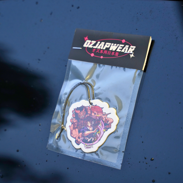 Add a touch of your favorite Lavender Scented Demon Slayer Air Freshener to your car interior. Easy to Use: Simple to hang and enjoy in your vehicle. OzJapwear