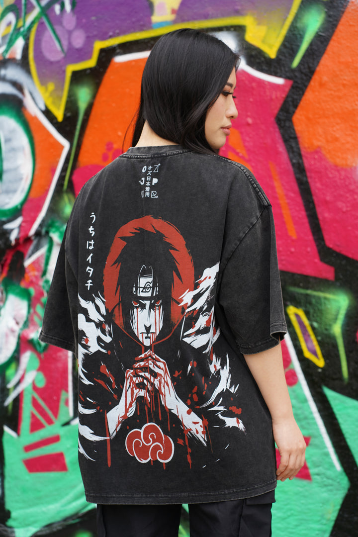 Pre-order Now: Secure your Itachi Uchiha Oversized Tee today and be ready for its exclusive drop in September! High-Quality Material: Made from 100% thick washed cotton for ultimate comfort and durability. Long-lasting Prints: Features DTP prints that resist peeling and fading, ensuring vibrant designs for years to come. Iconic Design: Showcases a powerful front and back artwork of Itachi Uchiha, capturing the intense essence of the Naruto character. Oversized Fit: Provides a relaxed, modern look perfect fo