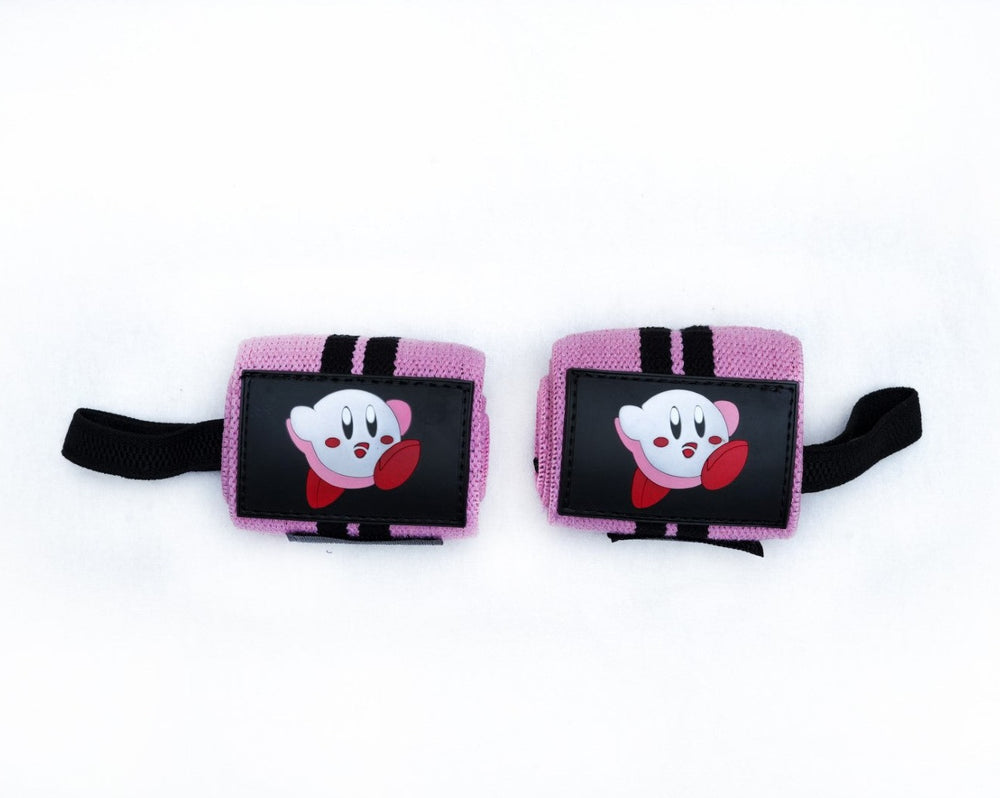 Get stronger with our new awesome Kirby Wrist Wraps | Here at OzJapWear we have the coolest Anime Clothing | Upgrade your style with our anime brand.