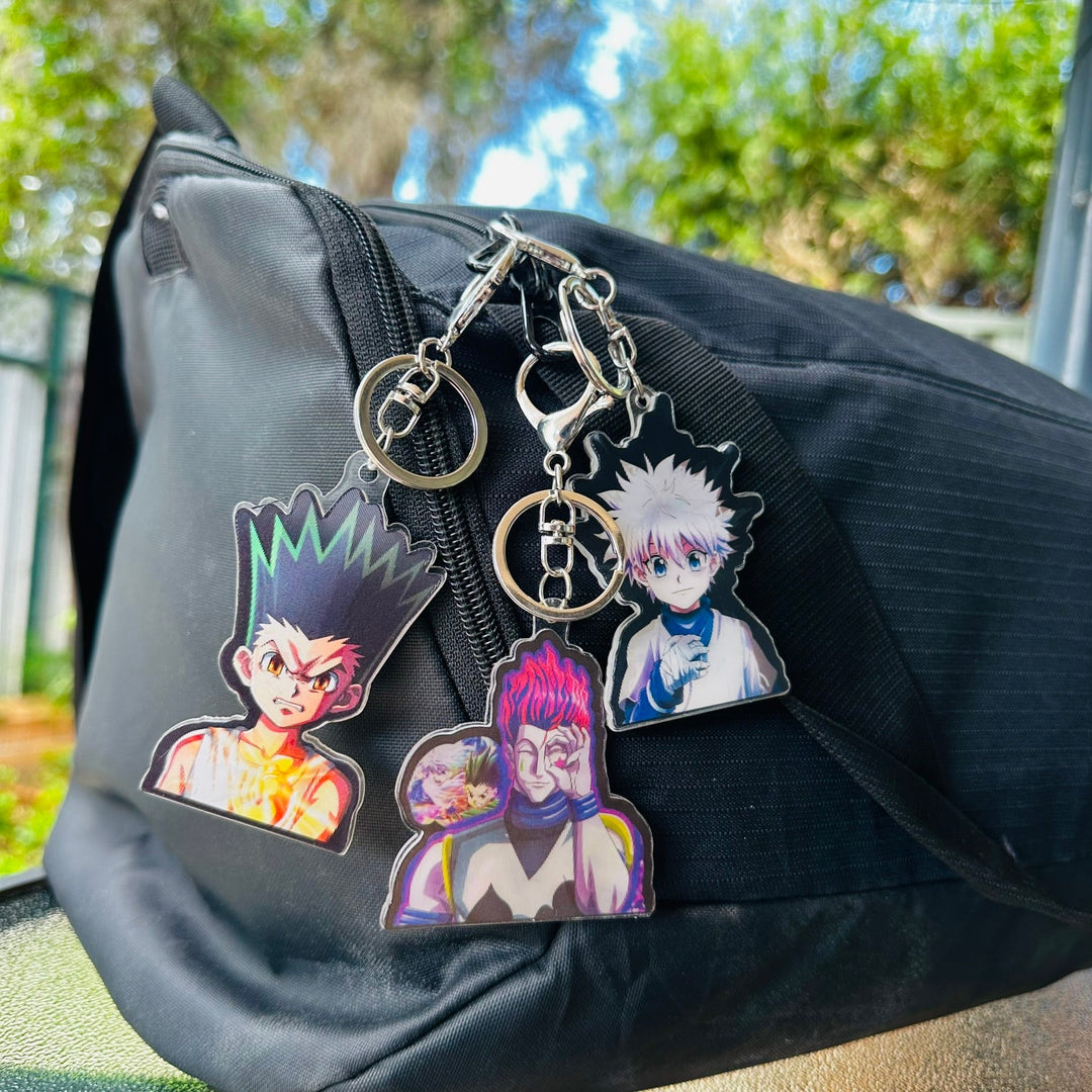 Show your love off for Hunter X Hunter with our new 3D Motion Keychains | Here at OzJapWear we have the coolest Anime Clothing | Upgrade your style with our anime brand.