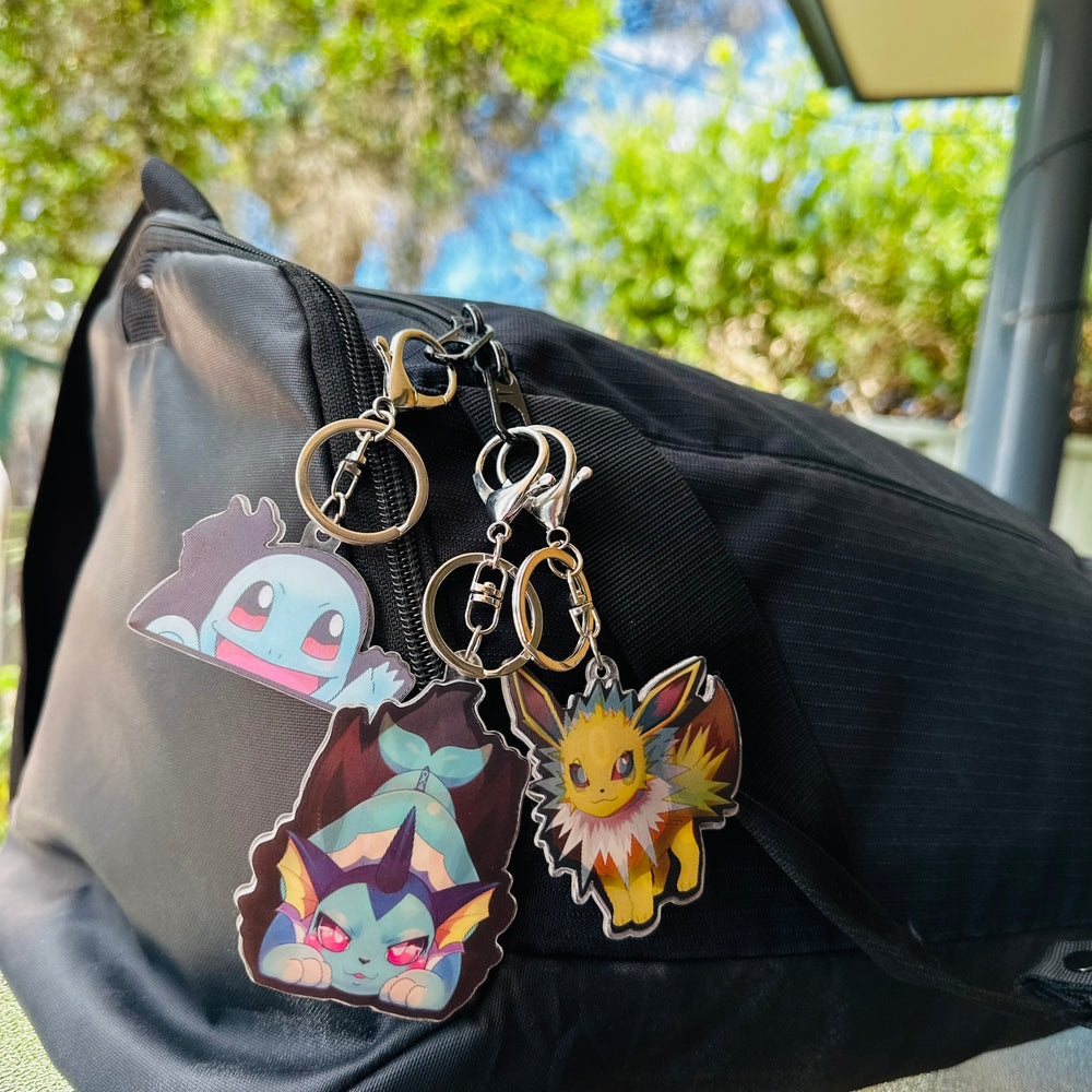 Show your love off for All the Pokemon with our new Pokémon 3D Keychain | Here at OzJapWear we have the coolest Anime Clothing | Upgrade your style with our anime brand.