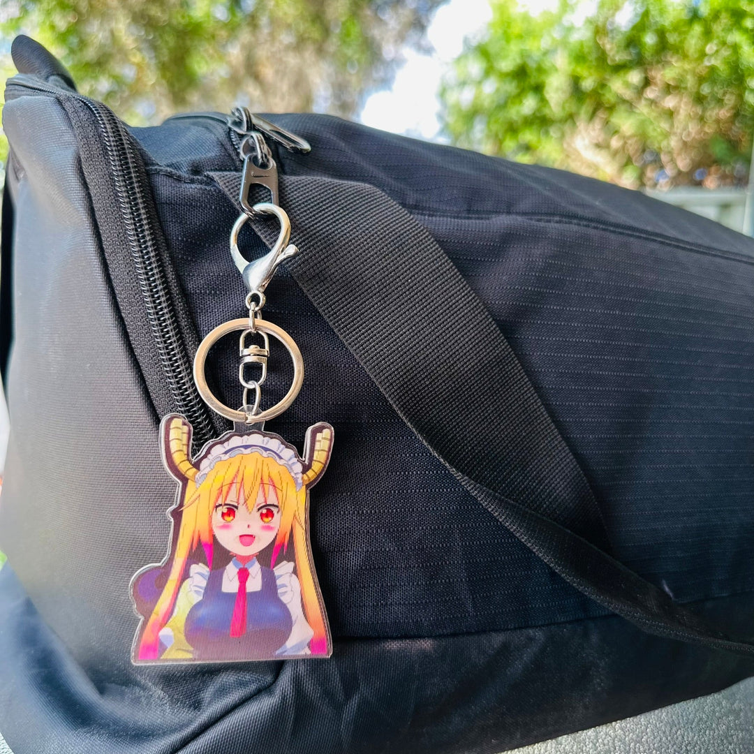 Show your love off for Miss Kobayashi's Dragon Maid with our new 3D Motion Keychains | Here at OzJapWear we have the coolest Anime Clothing | Upgrade your style with our anime brand.