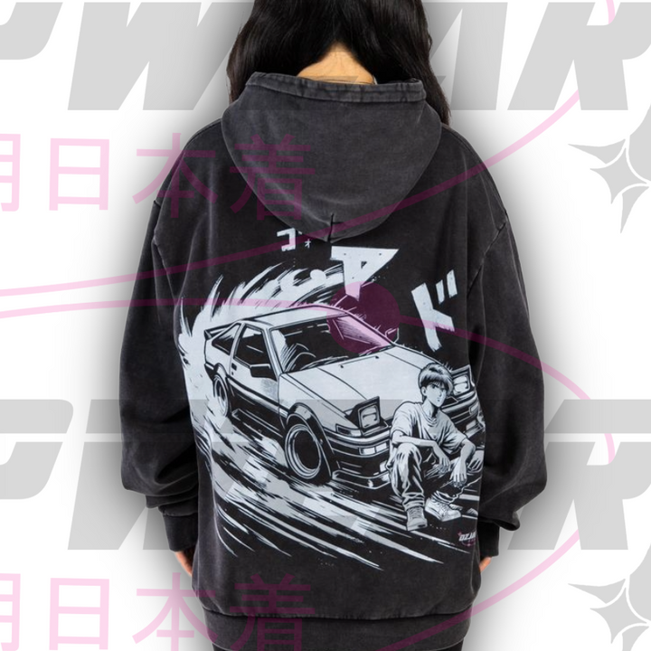Initial D Oversized Hoodie | 1 of 100