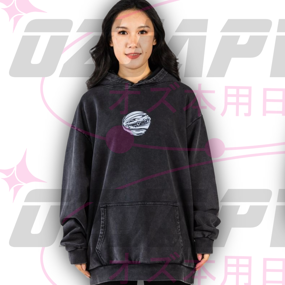 Initial D Oversized Hoodie | 1 of 100