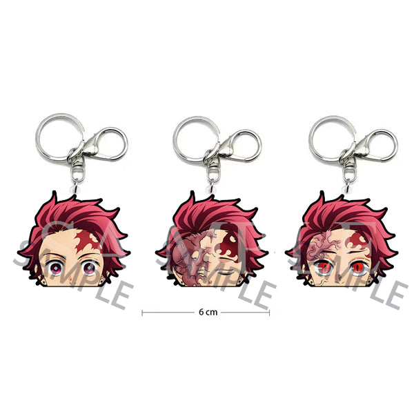 Demon Slayer 3D Motion Keychains