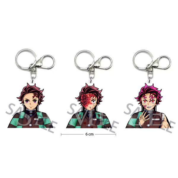 Demon Slayer 3D Motion Keychains