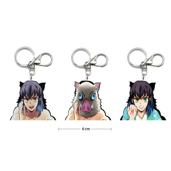 Demon Slayer 3D Motion Keychains