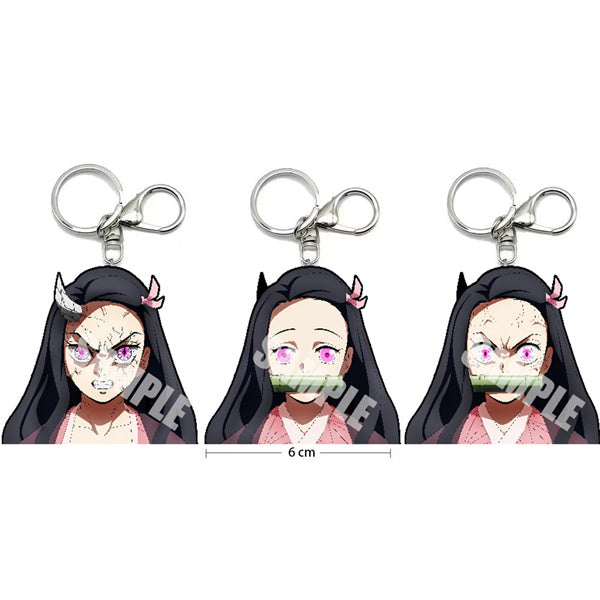 Demon Slayer 3D Motion Keychains