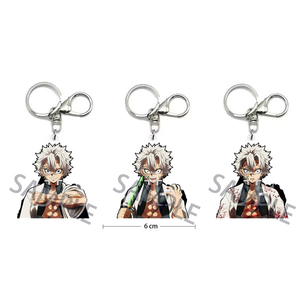 Demon Slayer 3D Motion Keychains