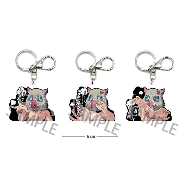 Demon Slayer 3D Motion Keychains