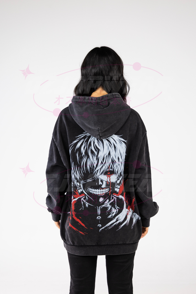 Kaneki Hoodie – Tokyo Ghoul Oversized Anime Hoodie – OzJapwear