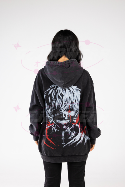 Kaneki Hoodie – Tokyo Ghoul Oversized Anime Hoodie – OzJapwear