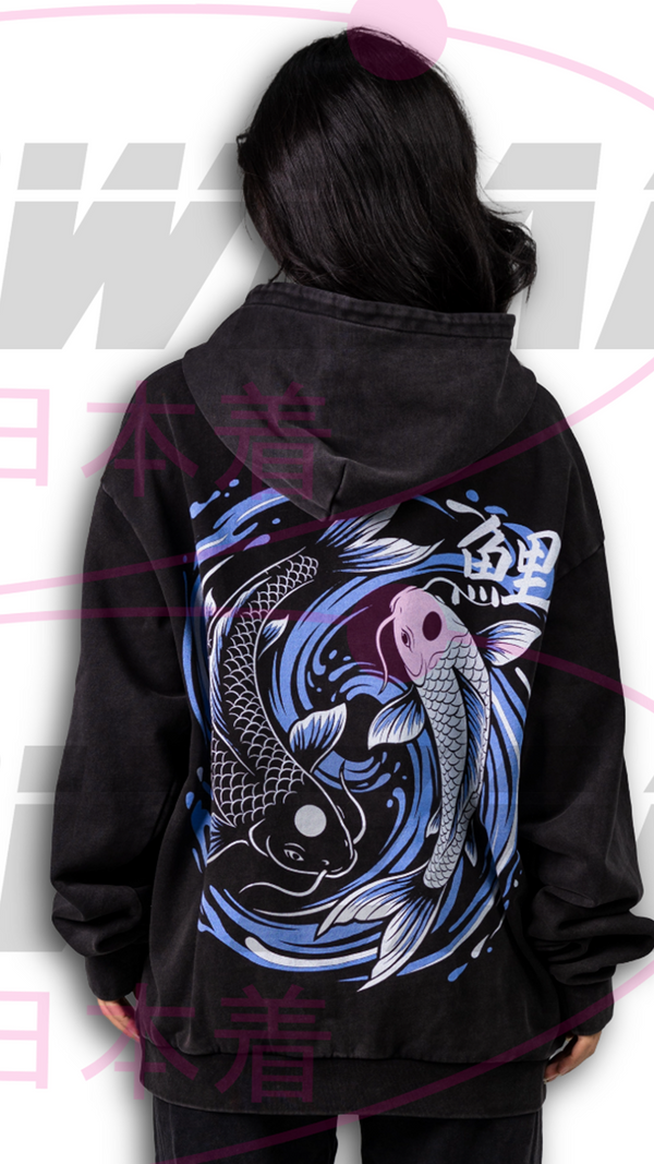 Koi Fish Oversized Hoodie