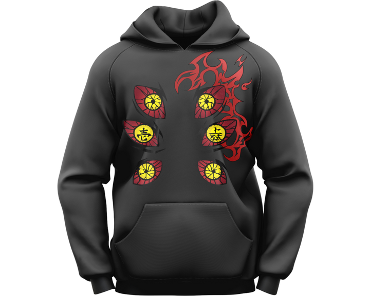 Upgrade your style today with our Limited Edition Kokushibo Demon Slayer Hoodie | Here at OzJapWear we have the coolest Anime Clothing | Upgrade your style with our anime brand.