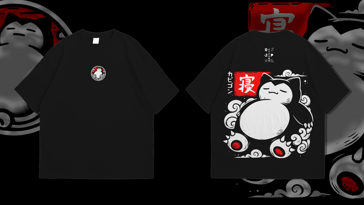 Snorlax Serenity Oversized Tee -  PREORDER