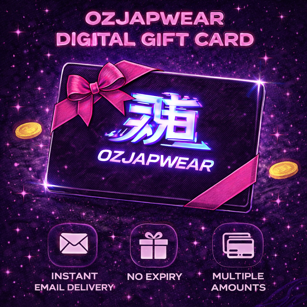OzJapwear Digital Gift Card