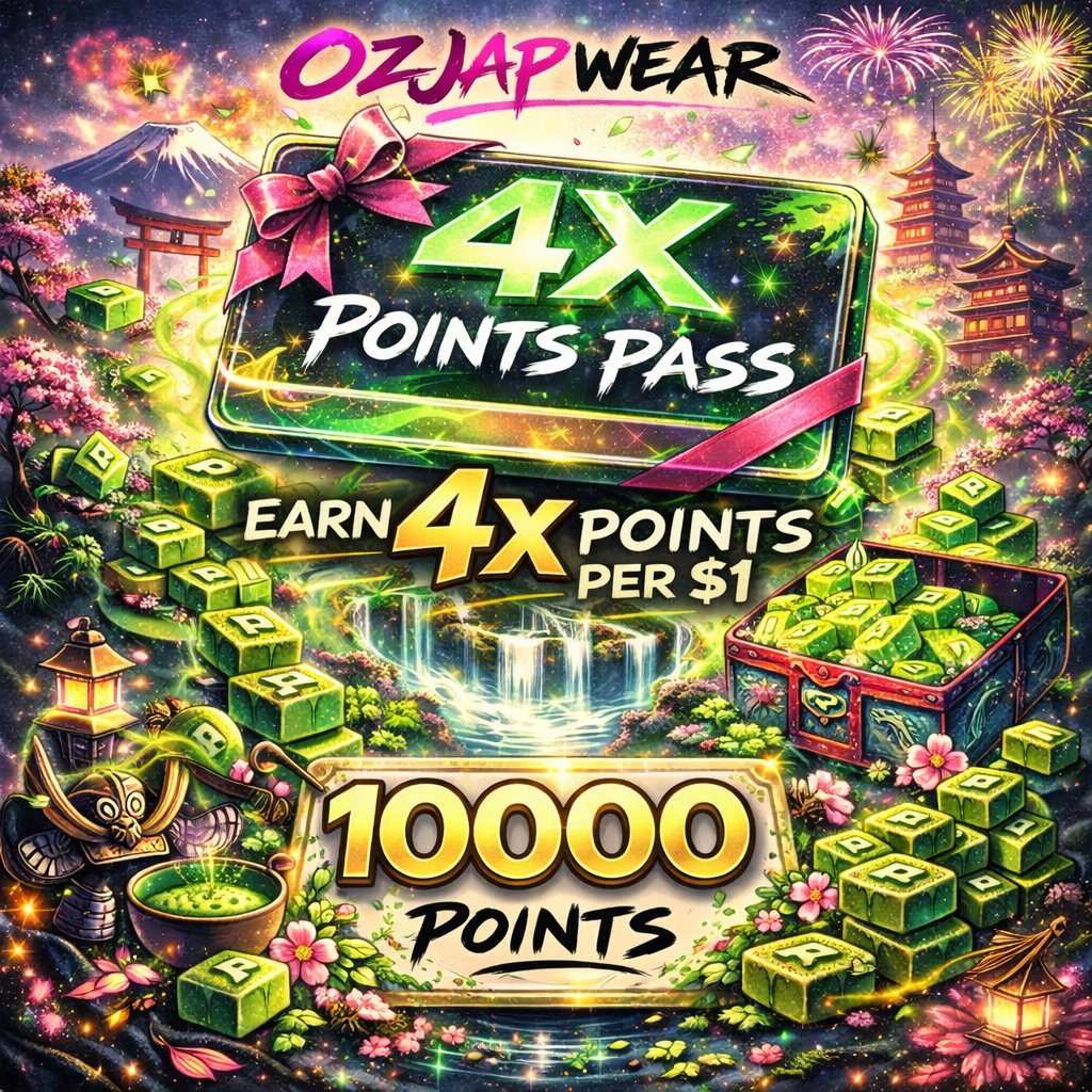 OzJapwear 4X Points Pass