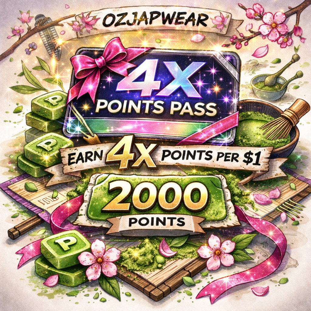 OzJapwear 4X Points Pass