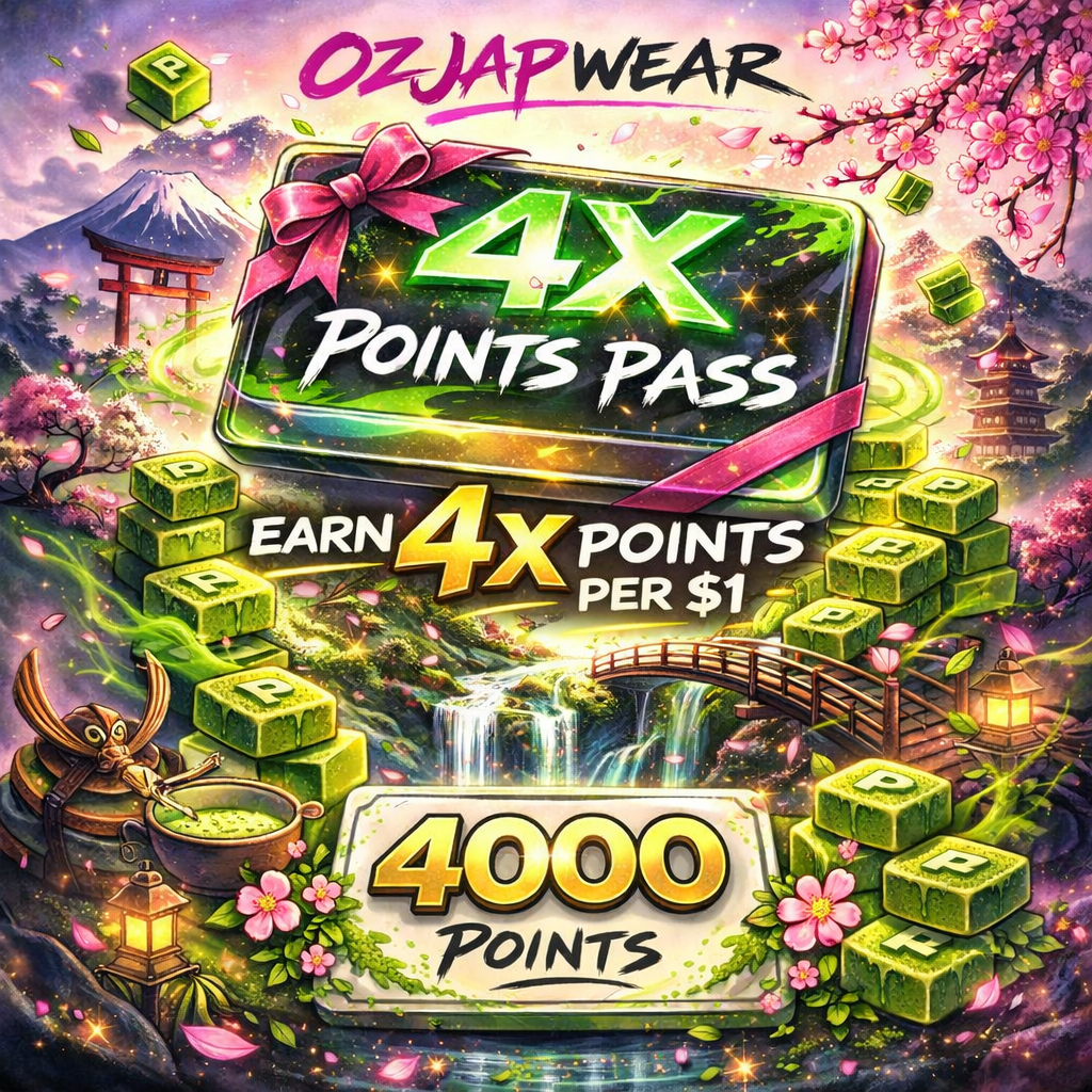 OzJapwear 4X Points Pass