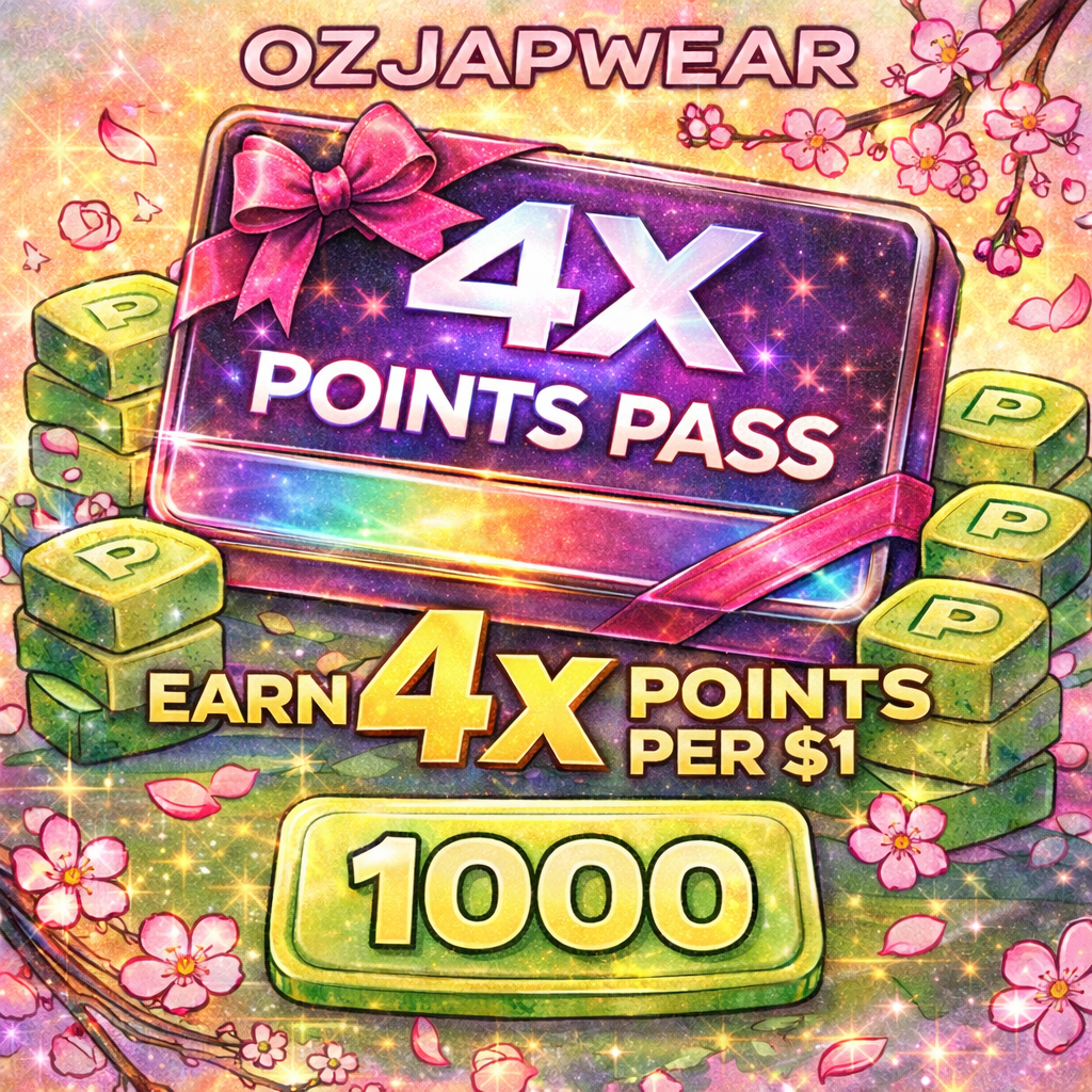 OzJapwear 4X Points Pass