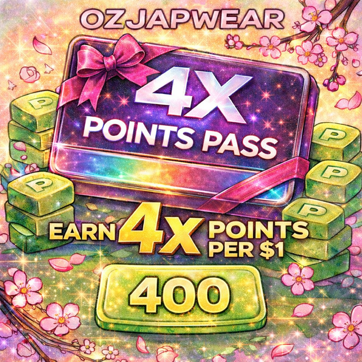 OzJapwear 4X Points Pass