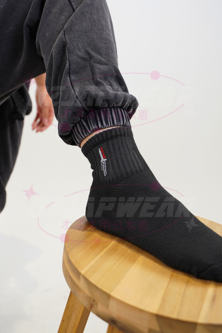 Toji Cursed Blade Socks