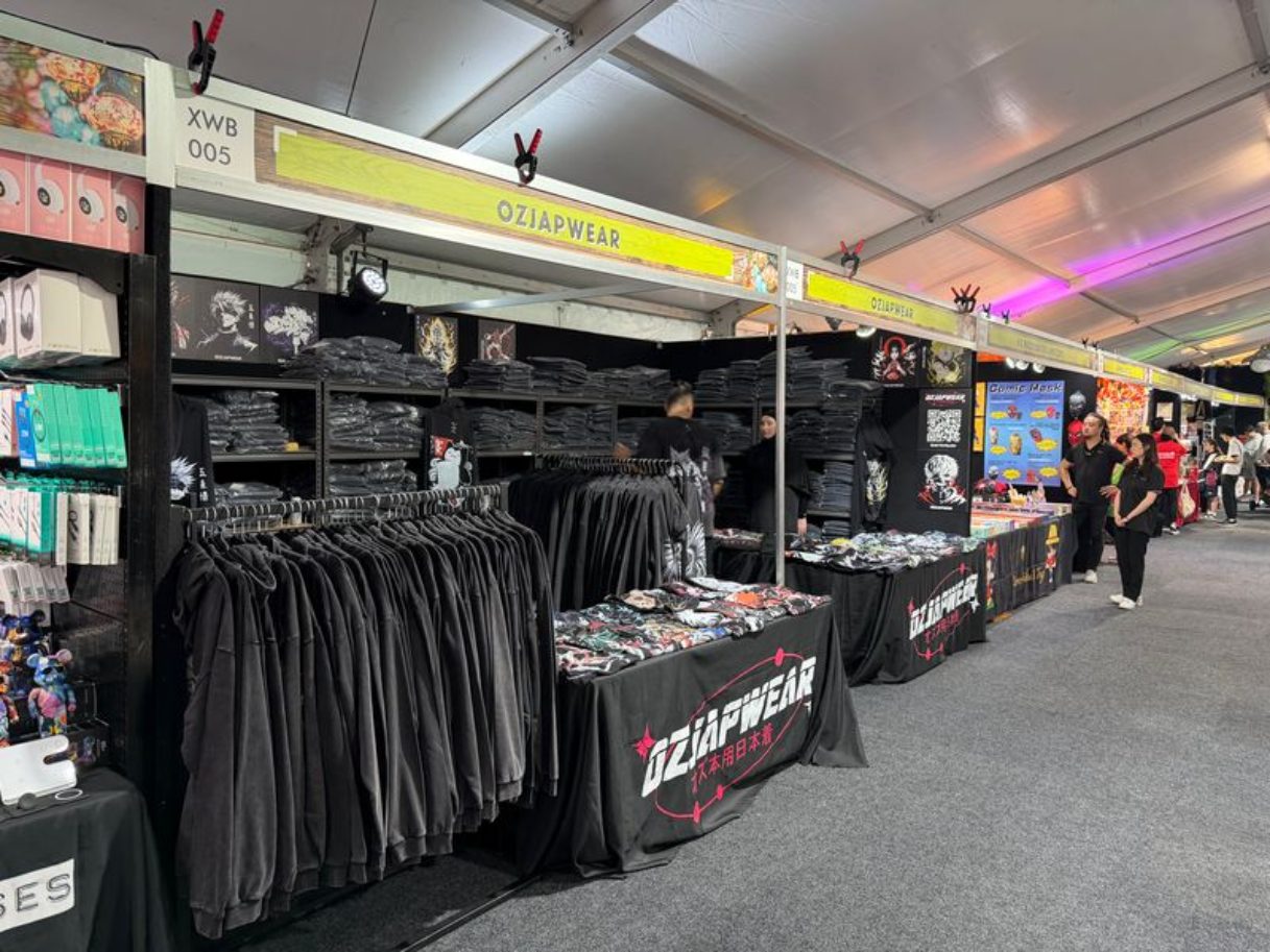 OzJapwear market stall